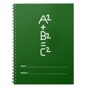 HI54EDU Pythagorean Notizblock