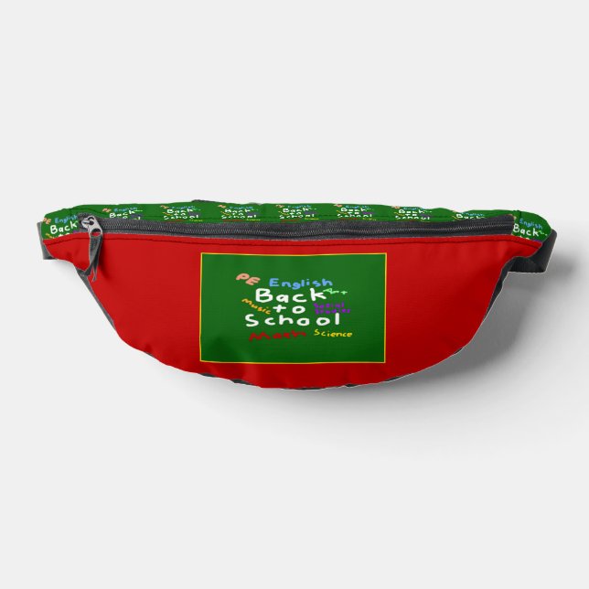 HI54EDU Zurück zur Schule Bauchtasche (Ablage )