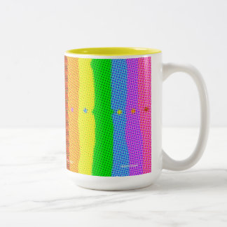 HI54GEO™ Doric Kariert Zweifarbige Tasse