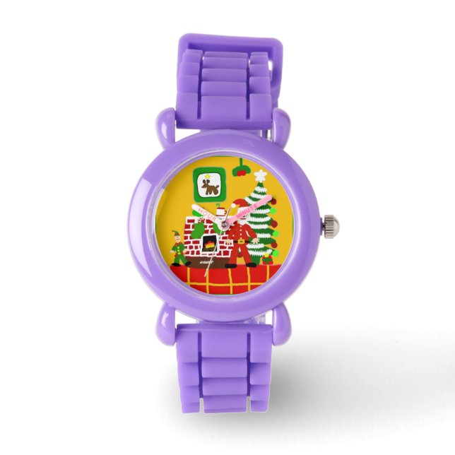 HI54WINT Yuletide Fireside Armbanduhr (Vorderseite)