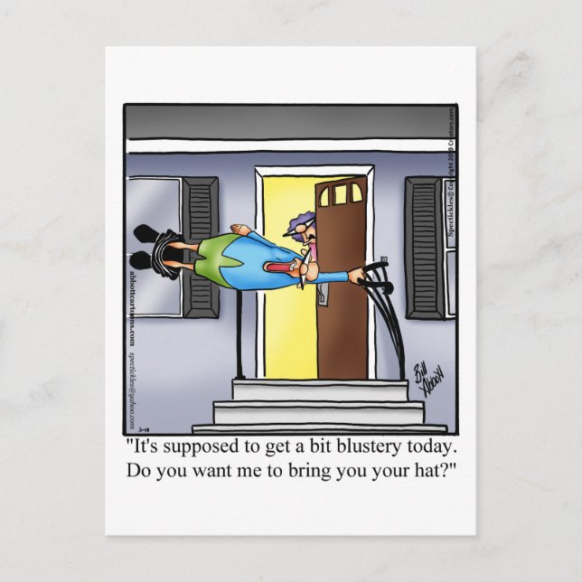 Hi and Hello Postcard Spaß Postkarte (Vorderseite)