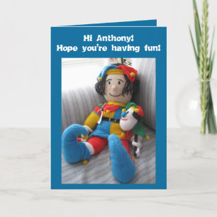 Hi Anthony#6 Dankeskarte