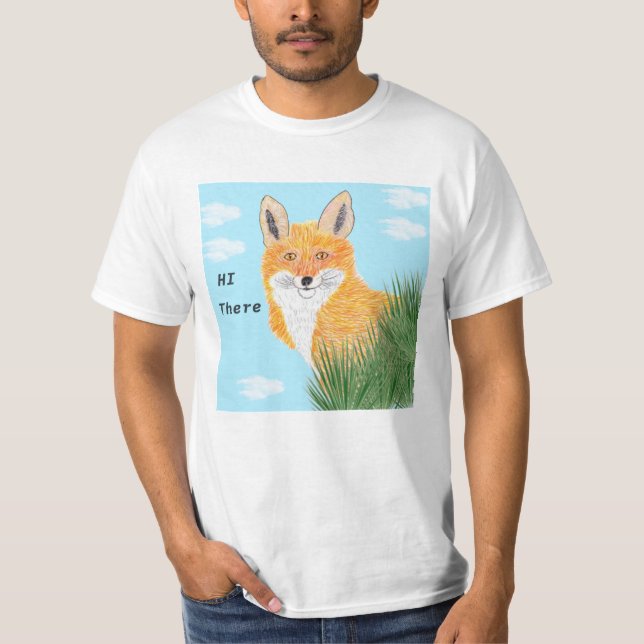 Hi da Fox T-Shirt (Vorderseite)