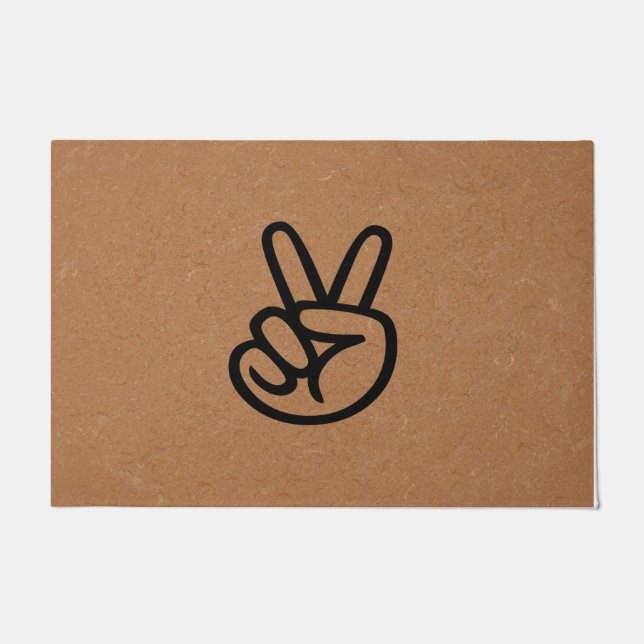 Hi Doormat Begrüßungsmatte, Personalisiert Fußmatte (Vorderseite)