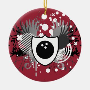 Hi-Fi-Bowling Keramikornament