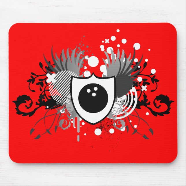 Hi-Fi-Bowling Mousepad (Vorne)
