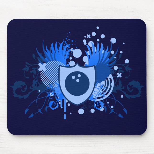 Hi-Fi-Bowling Mousepad (Vorne)