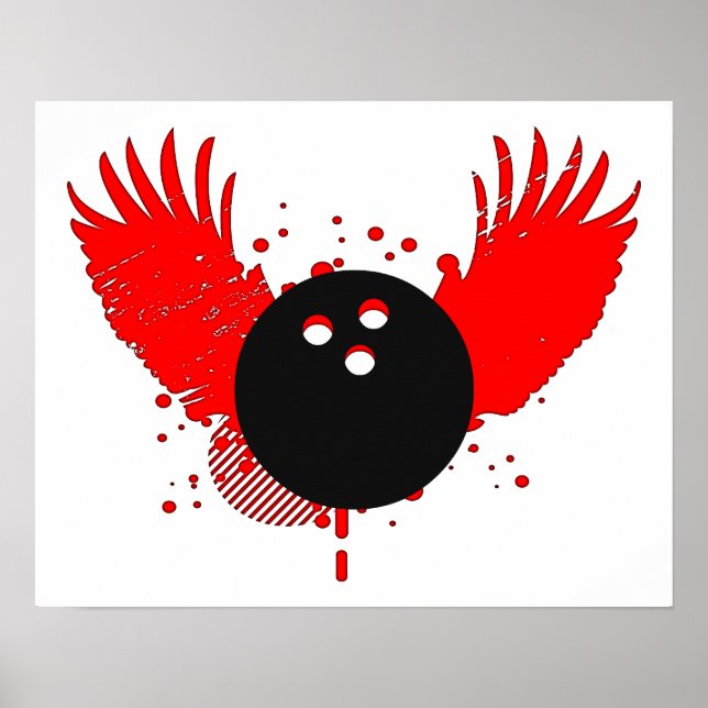 Hi-Fi-Bowling Poster (Vorne)