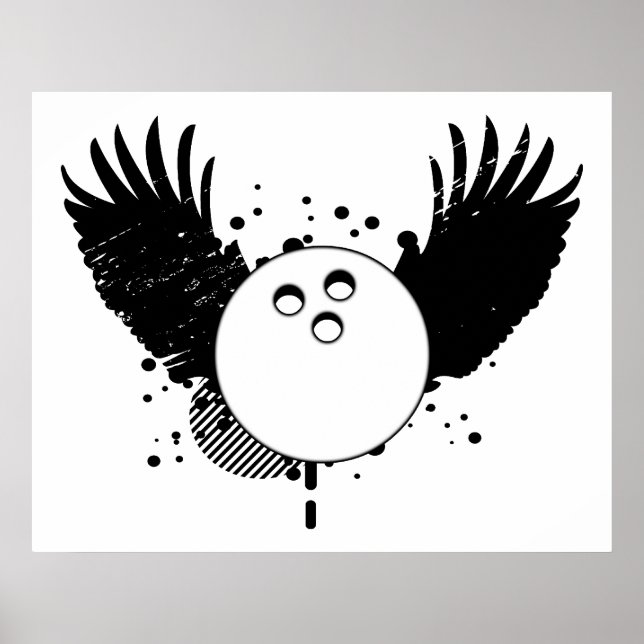 Hi-Fi-Bowling Poster (Vorne)