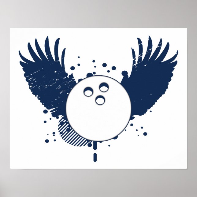 Hi-Fi-Bowling Poster (Vorne)