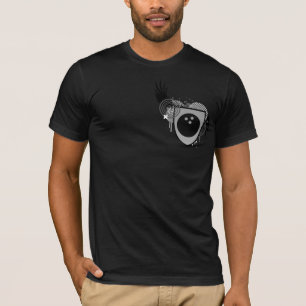 Hi-Fi-Bowling-Wappen T-Shirt