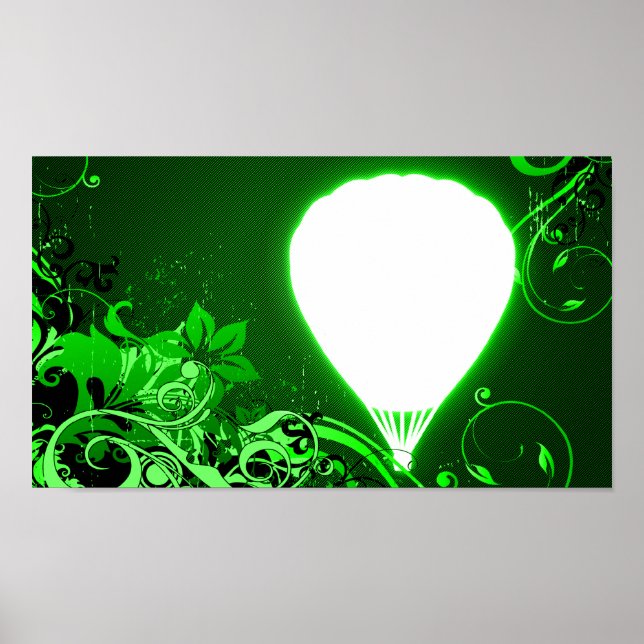 Hi-Fi Heißluftballon Poster (Vorne)