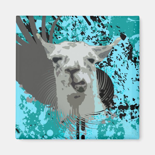 Hi-Fi-Lama. Magnet (Vorne)