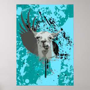 Hi-Fi-Lama. Poster