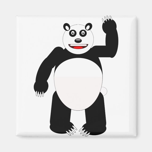 Hi Fi PANDA Magnet (Vorne)