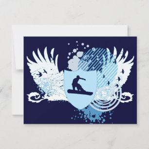 Hi-Fi-Snowboarder Einladung