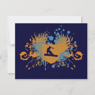 Hi-Fi-Snowboarder Einladung