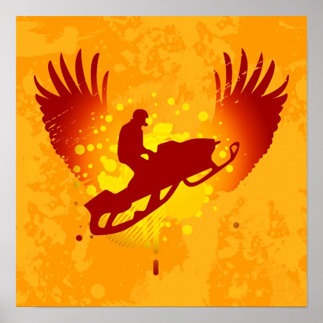 Hi-Fi-Snowmobiling Poster (Vorne)