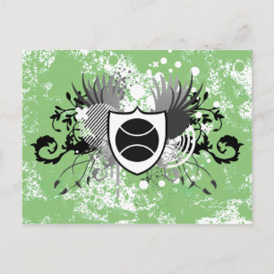 Hi-Fi-Tennis Postkarte