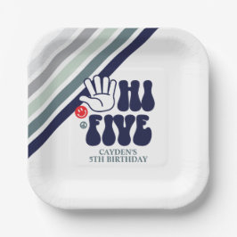 HI FÜNF Retro Strip Paper Teller