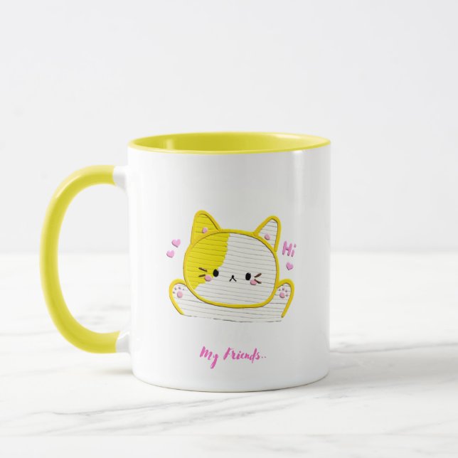 Hi & Hello Kitty Tasse (Links)