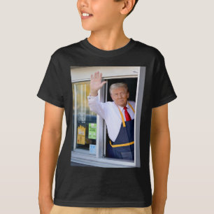 Hi Holen Sie Ihren Burger Donald Trump Cooks Fries T-Shirt