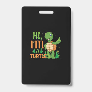 Hi, ich bin eine Schildkröte Ausweis