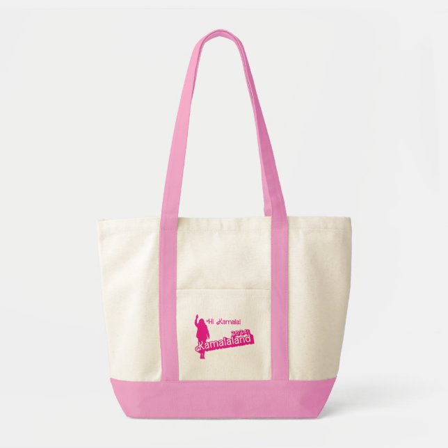 "Hi Kamala" - Deluxe-Tasche (Tagline B) Tragetasche (Vorne)