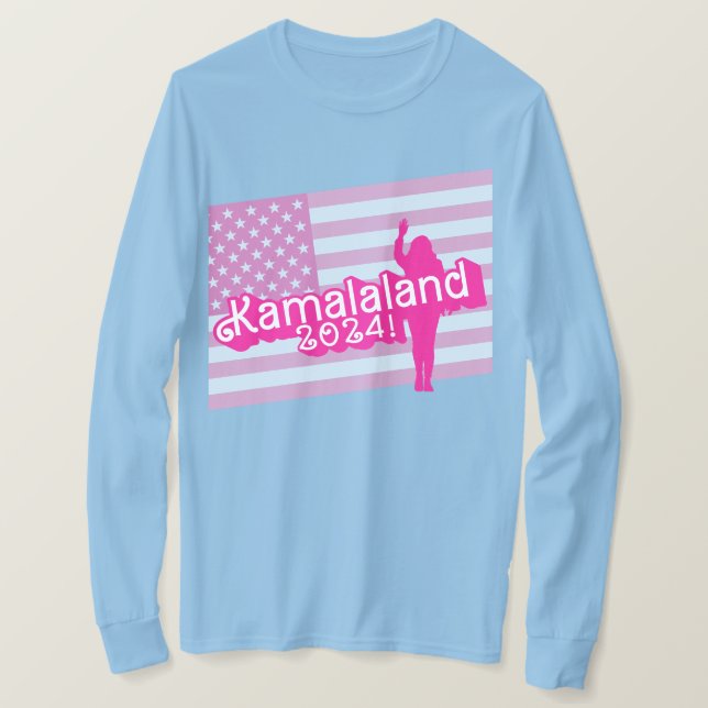 "Hi Kamala" - Männer-T - Shirt (kein Slogan) (Design vorne)