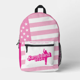 "Hi Kamala" - Rucksack (Slogline A)