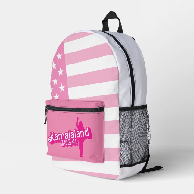 "Hi Kamala" - Sac à dos (pas de slogan) (Coin arrière droit)