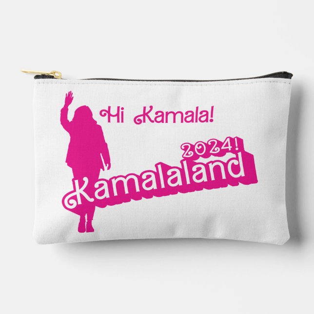 "Hi Kamala" - Sac Accessoire (balise B) (Recto)