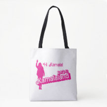 "Hi Kamala" - SchulterTasche (Slogline B)