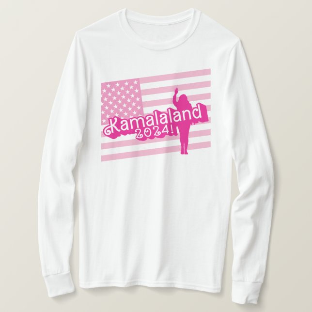 "Hi Kamala" - T - Shirt von Frauen (kein Slogan) (Design vorne)