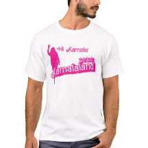"Hi Kamala" - T - Shirt von Männern (Slogline B)