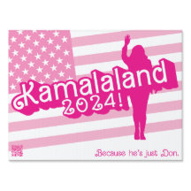 "Hi Kamala" - Werftzeichen (mit Tagline A)