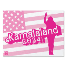 "Hi Kamala" - Yard Sign (kein Slogan)
