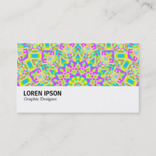 Hi-Phi - 0121 - Farbiges Kaleidoskop Visitenkarte