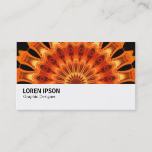 Hi-Phi - 0137 - Orange Kaleidoskop Visitenkarte