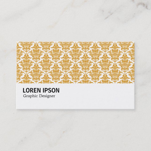 Hi-Phi - 0238 Golden Damask Visitenkarte (Vorderseite)