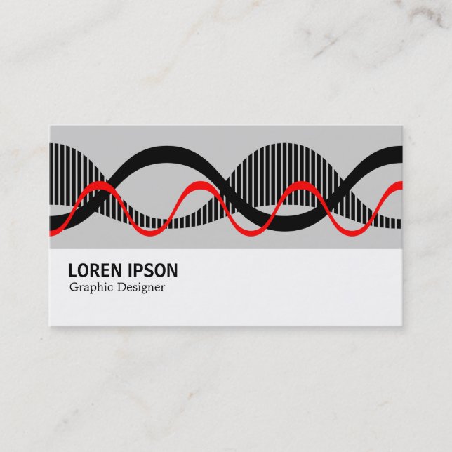 Hi-Phi - Sound Wave Visitenkarte (Vorderseite)