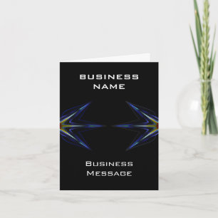 Hi Tech Business Note Card Karte
