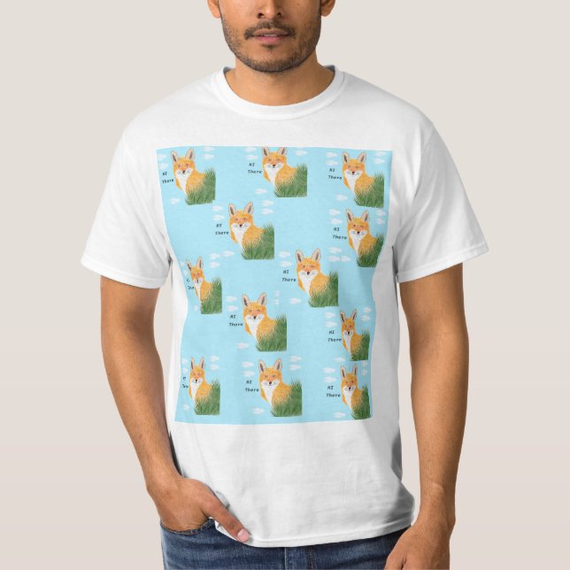 Hi there Fox T-Shirt (Vorderseite)