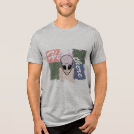 “Hi there” Tri-Blend Shirt