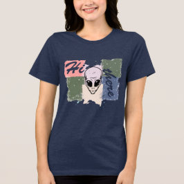 “Hi there” Tri-Blend Shirt
