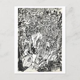 "Hi!" von Brian Benson Postcard Postkarte