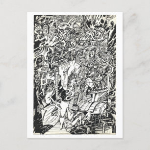 "Hi!" von Brian Benson Postcard Postkarte
