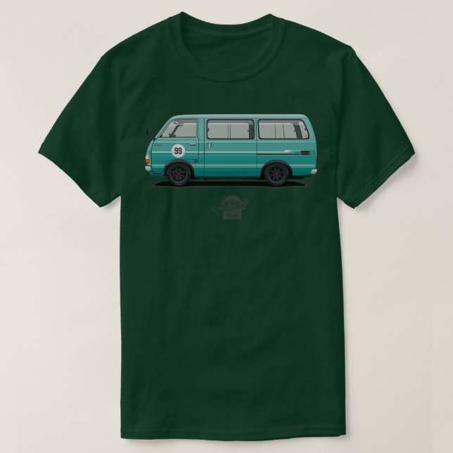 Hiace H20 80er T-Shirt (Design vorne)