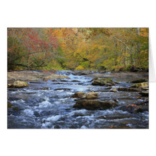 Hiawassee Fluss im Herbst