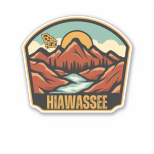 Hiawassee, Georgien Aufkleber
